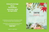 Einkaufsunterlage Diana Taschenbuch November 2019 bis ... · Einkaufsunterlage Diana Taschenbuch November 2019 bis April 2020 Stand: 11. April 2019 Für Beratung und weitere Informationen