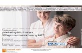 Marketing-Mix-Analyse Pflegezusatzversicherung 2017 M · Marketing -Mix Analyse Haftpflichtversicherung 2017 Werbemarktanalyse Direktversicherungen 2017 Studie eVisibility Versicherungen