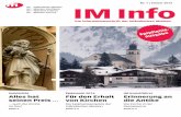 Epiphanie- ausgabe - im-mi.ch · 1 | 2016 IM Info 3 Das Haus der heiligen Verena Das Verenamünster gehört zu den schöns-ten Kirchen des Kantons Aargau. Es ist der eigentliche Kern