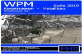 WPM: Konstruktion - Metallbau - fh-dortmund.de · ! 2! Daten-CD im PDF-Format, 300dpi DIN A4 Verkleinerung der Pläne Das Seminar findet jeden Montag von 9:30 bis 12:30 statt. Termine