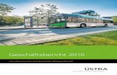 Geschäftsbericht 2016 - ÜSTRA: Fahrgastcenter · 6 üstra Geschäftsbericht 2016 · Lagebericht üstra Geschäftsbericht 2016 · Lagebericht 7 1. Grundlagen der Gesellschaft geprägt.