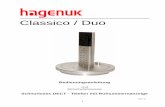 Classico / Duo - Elektropower GmbH | Elpo24.de · 8 Legende 1 Lautsprecher 2 Display 3 Anruferliste öffnen 4 Menütaste; Mikrofonstummschaltung (Mute) 5 Menünavigation nach links