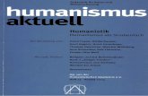humanismus · Humanistik Humanismus als Studienfach humanismus aktuell Heft 15 • Herbst 2004 • 8. Jahrgang ISBN 3-937265-03-1 ISSN 1433-514X Diese Ausgabe wurde gefördert durch
