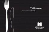Jídelní lístek SPEISEKARTE - Restaurant Böhmerwaldrestaurant-boehmerwald.de/pdfs/speisekarte.pdf · Prager Schinken mit Sahnemeerrettich, dazu servieren wir Brot und Butter 11,50