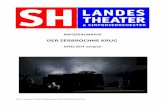 DER ZERBROCHNE KRUG - sh-landestheater.de · KRUG zu sehen ist, ist ein immer wiederkehrendes Muster, das Opfer zum Schweigen bringt und ein Gefühl der Ohnmacht hinterlässt. Binnen