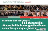 Ausbildungsinfos rock-po-jazz - bfsm-krumbach.de · 2 Öffnungszeiten des Sekretariats Montag bis Freitag jeweils 8 - 12 Uhr Anschrift und Kontakt Berufsfachschule für Musik Krumbach