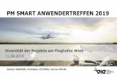 Diversität der Projekte am Flughafen Wien - pm-smart.com · Diversität 17 Umsetzung verschiedenster Projekttypen mit unterschiedlichster Größe Von vorstandsrelevanten Projekten