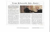 é.de/Von Klassik bis Jazz.pdf · dern des Schauspielers Dudley Moore reichte. Schon mit den ersten Klän- gen, die Stephan Schappé sei- nem Flügel entlockte, machte er dem Publikum