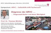 Diagnose der ARVC - arvc-selbsthilfe.org · Stelle die korrekte Diagnose („ist es wirklich ARVC?“) Vermeide Minderdiagnose (Minder-Therapie mit erhöhtem Risiko) Vermeide Überdiagnose