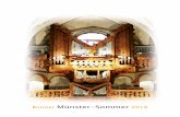 Bonner Münster-Sommer 2016freunde-muenster-musik.de/wp-content/uploads/2016/07/20160707-Programm... · « O Jerusalem » - Symphonie für Orgel (2005) I Allegro Ja, seht der Herr