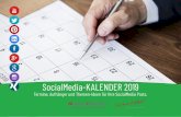 SocialMedia-KALENDER 2019 - modul-consult.de · MODUL-CONSULT® Unternehmensentwicklung MODUL-CONSULT® Unternehmensentwicklung SocialMedia-KALENDER 2019 Termine, Aufhänger und Themen-Ideen