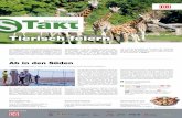 Tierisch feiern - s-bahn-mitteldeutschland.de · das wir gemeinsam mit dem WWF ins Leben gerufen haben, können Besucher Teil des Ganzen werden. Nachwuchsstar in der Kiwara-Kopje