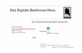Das Digitale Beethoven-Haus - mai-tagung.lvr.de · Darstellungen von Beethoven und anderen Personen, Orten, Musikinstrumenten und Gegenständen) - Anreicherung der Digitalisate mit