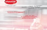 Coca-Cola HBC Schweiz AG · Bei CocaCola HBC bleibt auch der Spass nicht auf der Strecke. Mitarbeiteranlässe, wöchentliches Fussballspielen über Mittag und ein alljährliches BadmintonTurnier