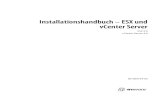 Installationshandbuch ESX und vCenter Server - vmware.com · Grundlegendes zum Installieren von vCenter Server auf IPv6-Maschinen 95 Konfigurieren der URLs auf einem vCenter Server-System