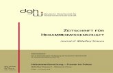 ZEITSCHRIFT - egms.de · Zeitschrift für Hebammenwissenschaft (Journal of Midwifery Science) Band/Jahrgang: 04/2016 Heft: Suppl.01 S1 Editorial Hebammenforschung – Frauen im Fokus