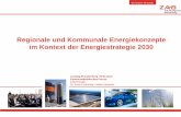 Regionale und Kommunale Energiekonzepte im Kontext der ... Landtag 26.01... · (auf 220 PJ) gegenüber 2007 ... • Die RPS haben weitere Leistungen an Gutachter vergeben wie z.B.