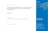 Zur Notwendigkeit einer steuerlichen FuE-Förderung auch ...ftp.zew.de/pub/zew-docs/gutachten/EndberichtVDMAZEWSteuerlicheFuE2018.pdf · drange Companies in die steuerliche Forschungsförderung