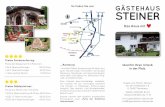 So finden Sie uns: STEINER - gaestehaus-steiner.de · So finden Sie uns: Gisela und Martin Steiner An den Kleeäckern 4 D-76857 Ramberg Telefon (06345) 82 97 Telefax (06345) 40 71