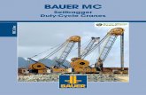 BAUER MC · 6 MC Seilbagger - MC Duty-Cycle Cranes | © BAUER Maschinen GmbH 2/2018 Sicherheit und Umweltschutz HSE Safety and Environment HSE-3 dB(A) Reduzierung