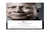 PROGRAMMvermoegenskultur.sfu.ac.at/data/Programm_Prof. Yunus_280509.pdf · Prof. Dr. Muhammad Yunus Begründer der Mikrokredite vergebenden Grameen Bank und d amit einer der Gründer