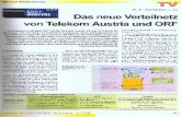 Verteilnetz Telekom Austria und ORF - mayah.com · Sich bei der Telekom Austria DWDM- Technik (Dense Wave Division Multiplex). Ein 8x270-Mbit/s-Ring verbindet die acht ORF-Landesstudios,