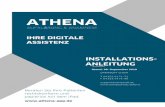 ATHENA - dampsoft.de · Athena in View gelangen, werden automatisch an Athena übergeben. Um die Bildübergabe an Athena auf der aktuellen Station zu deaktivieren, öffnen Sie die
