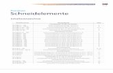 Preisliste Schneidelemente - · PDF fileNV 4 MDC MIC ... HWS Schneidbuchsen ähnlich ISO 8977 Form A ohne Bund und Form B mit Bund 17 NV 4 MDO MDS ... HWS Schneidbuchsen ähnlich ISO