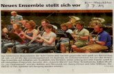  · Neues Ensemble stellt Sich vor Das Sinfonische Blasorchester der Ruhr-Universität hat Sich gegründet und spielt am Donnerstag, 10. Juli, um 20 Uhr das Gründungskonzert im Audimax.