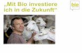 „Mit Bio investiere - hobbit.be fileFreilandgemüse, Tiere, die freien Auslauf haben, Brotteig, der in Ruhe aufgehen darf. Produkte aus der ökologischen Landwirtschaft sind echt