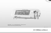 RVS-100 Vitaldatenmonitor NEU KSG - riester.de · 04 • Verwenden Sie medizinisches Urteilsvermögen, um zu entscheiden, ob Auto-BP-Messungen bei Patienten mit Thrombasthenie durchgeführt