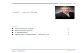 Profil: Frank Traub - traubsoft.de · Frank Traub Profil: Traub, Frank Seite 5 / 15 Stand: 18.08.2015 Projekte / Funktionen / Tätigkeiten 07/2013 – heute Service Delivery Manager