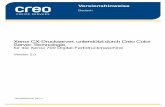 Xerox CX-Druckserver, unterstützt durch Creo Color Server ...download.support.xerox.com/pub/docs/700_DCP/userdocs/any-os/de/cx700i... · durch Creo Color Server-Technologie, für
