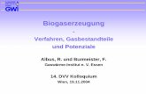 Folien für TWB - dvv.uni-duisburg-essen.de 03 Albus.pdf · Albus, R. und Burmeister, F. Gaswärme-Institut e. V. Essen 14. DVV Kolloquium Wien, 19.11.2004. GASWÄRME-INSTITUT E.V.