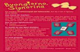 Ein freches Reaktionsspiel auf italienische Art für 2 bis ... · Buongiorno, Signorina ist eine kleine Hommage an eine unvergessliche Zeit in Italien. Das Spiel ist herrlich einfach