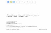 Ökobilanz Kombi-Kühlschrank Electrolux ERB3105esu-services.ch/fileadmin/download/steiner-2005-Kuehlschrank_Graue... · bilanz eines Kombi-Kühlschranks (mit getrenntem Kühl- und