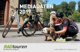 MEDIADATEN 2019 - radtouren-magazin.com · DAS MAGAZIN | 3 Deutschland – das Radreiseland Rund 150 Millionen Tagesausflüge in Deutschland mit dem Rad erhob der ADFC 2015. Immerhin
