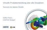 Virtuelle Produktentwicklung über alle Disziplinen · PDF file© CADFEM GmbH, 2019 Was ist Simulation? Bei der Simulation werden Experimente an einem Modell durchgeführt, um Erkenntnisse
