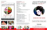 Coming soon JapanFestival Berlin 2020 Alle Informationen ... · Yokoso! - 15.00Herzlich Willkommen beim JapanFestival Berlin 2017! Vom 21. bis 22. Januar 2017 präsentiert das JapanFestival
