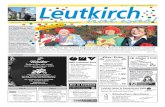 Nr. 3 – 11. Februar 2009 Leutkirch Menschen, Vereine ... · diesen Job Wolfgang Welte jahrelang ge-macht. 3500 Hästräger beim Narrensprung Aufstellen werden sich die Hästräger