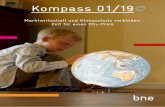 Kompass 01/ 19 - bne-online.de · INHALT 1 Editorial 4 2-Steuerreform für mehr Klimaschutz jetzt!CO 8 CO „Der 2-Preis muss die Hauptrolle spielen“ Gespräch mit Jochen Flasbarth,