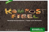 Richtig kompostieren – Tipps und Hinweise · Kompost feucht halten, denn Kleinstlebe-wesen benötigen Feuchtigkeit. 6. Das Rottegut nicht zu stark befeuchten, denn dann fehlt Luft.
