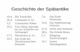 Geschichte der Spätantike - user.uni-frankfurt.deuser.uni-frankfurt.de/~hleppin/vorlesung/spaetantike/pdf/1904.pdf · De mortibus persecutorum Galerius Euseb Panegyriker. Die Tetrarchie