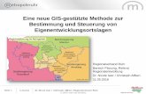 Eine neue GIS-gestützte Methode zur Bestimmung und ... · PDF file11.05.2016 Eine neue GIS-gestützte Methode zur Bestimmung und Steuerung von Eigenentwicklungsortslagen Regionalverband