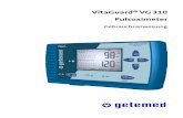 VitaGuard® VG 310 Pulsoximeter - medigroba.de · Pulsoximeter . Gebrauchsanweisung . Aufbau der Gebrauchsanweisung . Lesen Sie die komplette Gebrauchsanweisung, bevor Sie das Gerät