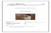 Sure al-Fātiĥa - gr.islamic-sources.com al-Fātiĥa.pdf 3 Und Wir gaben dir wahrlich die sieben zu wiederholenden Verse und den großartigen Qur`an1 Mit den „sieben zu wiederholenden