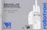 betting-und-buss.de · Art..Nr. 2051 In Sender 3760 FUnk.'icn wie 3750, iedoch Infrarot-Ernpftnger und somit der Ferr- mit Sender 2051). Zubehörteile Art.-Nr. 3750