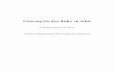 Nahrung für den Rufer zu Allahsalaf.de/manhadsch/PDF/Dawa/man0019_Nahrung fuer den Rufer zu Allah.pdf · (Vorkehrungen für den Da’i Allahs) von Imam Muhammad Ibn Salih al-’Uthaimin