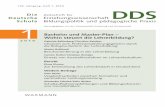 Die Deutsche Schule 1 - dds.uni-hannover.de · DDS, 102. Jg., 1(2010) 5 Editorial to the Focus Topic: Bachelor and Master Plan – What is Teacher Training Heading for? Das Jahr 2010