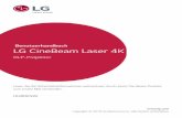 Benutzerhandbuch LG CineBeam Laser 4K · 6 DEUTSCH Stromquellen WARNUNG • TRENNEN DES GERÄTS VON DER STROMVERSORGUNG -Ziehen Sie den Netzstecker, um das Gerät vom Stromnetz zu